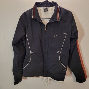 Nike Athletics Y2k Black Red Stripes Track Jacket - S